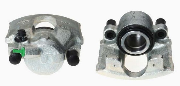 Bromsok, Framaxel, Framför axeln, Vänster Budweg caliper 342648 BUDWEG CALIPER