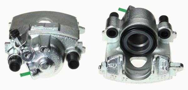 Bromsok, Framaxel, Framför axeln, Vänster Budweg caliper 342664 BUDWEG CALIPER