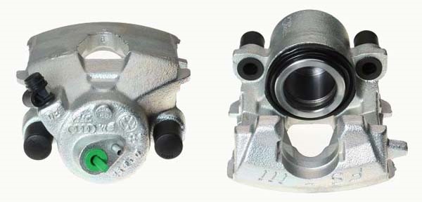 Bromsok, Framför axeln, framaxel vänster Budweg caliper 342670 BUDWEG CALIPER