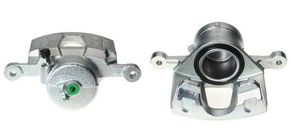 Bromsok, Framaxel, Framför axeln, Vänster Budweg caliper 342672 BUDWEG CALIPER