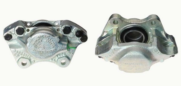 Bromsok, Framaxel, Vänster, Bakom axeln Budweg caliper 34268 BUDWEG CALIPER