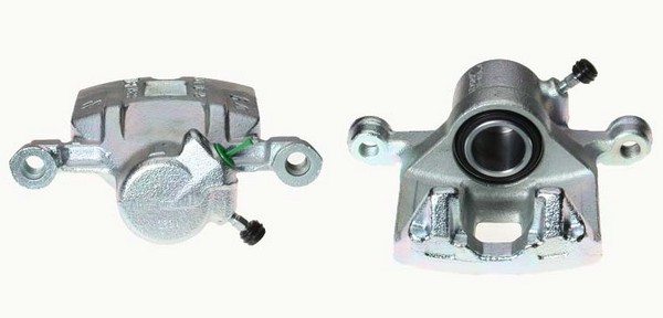 Bromsok, Bakaxel, Vänster, Bakom axeln Budweg caliper 342784 BUDWEG CALIPER