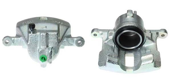 Bromsok, Framaxel, Framför axeln, Vänster Budweg caliper 342814 BUDWEG CALIPER