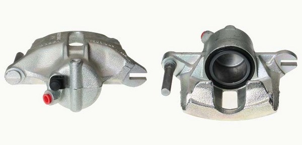 Bromsok, Framaxel, Framför axeln, Vänster Budweg caliper 342828 BUDWEG CALIPER