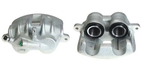 Bromsok, Bakaxel höger, Bakom axeln Budweg caliper 342843 BUDWEG CALIPER