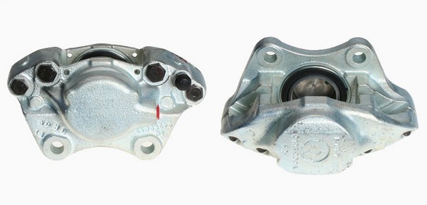 Bromsok, Framaxel, Vänster, Bakom axeln Budweg caliper 34284 BUDWEG CALIPER
