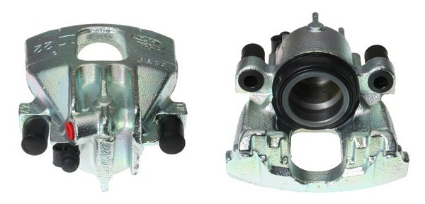 Bromsok, Framaxel, Framför axeln, Vänster Budweg caliper 342856 BUDWEG CALIPER