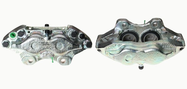 Bromsok, Fram, Vänster, Bakom axeln Budweg caliper 342862 BUDWEG CALIPER