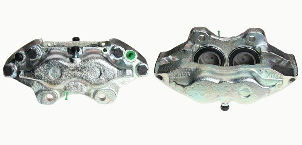 Bromsok, Fram, Höger, Bakom axeln Budweg caliper 342863 BUDWEG CALIPER
