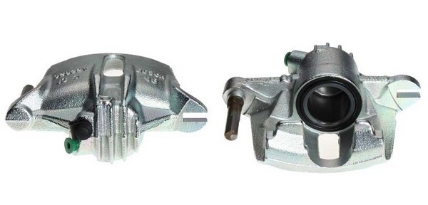 Bromsok, Framaxel, Framför axeln, Vänster Budweg caliper 342874 BUDWEG CALIPER