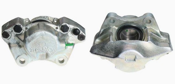 Bromsok, Framaxel, Vänster, Bakom axeln Budweg caliper 34288 BUDWEG CALIPER