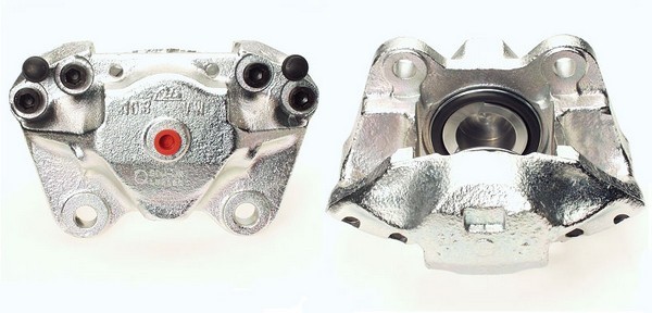 Bromsok, framaxel vänster, Bakom axeln Budweg caliper 34292 BUDWEG CALIPER