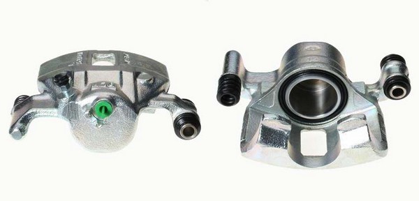Bromsok, Framaxel, Framför axeln, Vänster Budweg caliper 34296 BUDWEG CALIPER