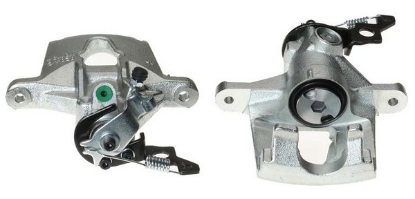 Bromsok, Bakaxel, Vänster, Bakom axeln Budweg caliper 342980 BUDWEG CALIPER