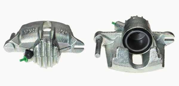 Bromsok, Framaxel, Framför axeln, Vänster Budweg caliper 342990 BUDWEG CALIPER