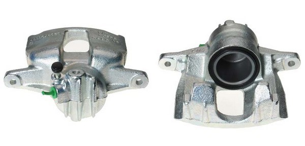 Bromsok, Framaxel, Framför axeln, Vänster Budweg caliper 343000 BUDWEG CALIPER