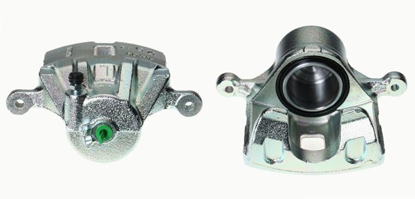 Bromsok, Framaxel, Framför axeln, Vänster Budweg caliper 343020 BUDWEG CALIPER