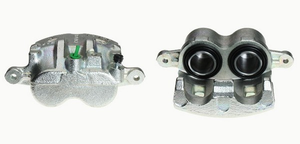 Bromsok, framaxel vänster, Bakom axeln Budweg caliper 343026 BUDWEG CALIPER