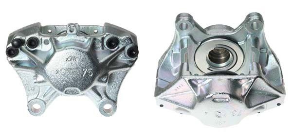 Bromsok, Framaxel, Framför axeln, Vänster Budweg caliper 343028 BUDWEG CALIPER