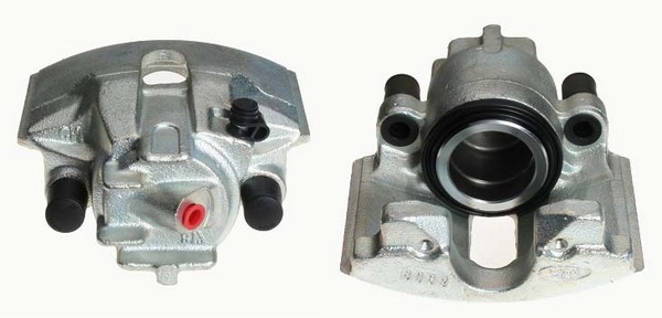 Bromsok, Framaxel, Vänster, Bakom axeln Budweg caliper 343048 BUDWEG CALIPER