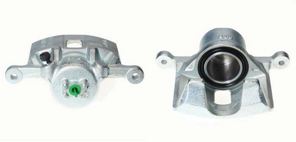 Bromsok, Framaxel, Framför axeln, Vänster Budweg caliper 343066 BUDWEG CALIPER