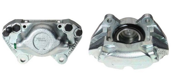 Bromsok, Framaxel, Framför axeln, Vänster Budweg caliper 34306 BUDWEG CALIPER