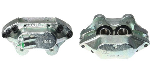 Bromsok, framaxel höger, Bakom axeln Budweg caliper 343079 BUDWEG CALIPER