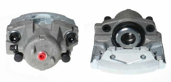Bromsok, Framaxel, Framför axeln, Vänster Budweg caliper 343094 BUDWEG CALIPER