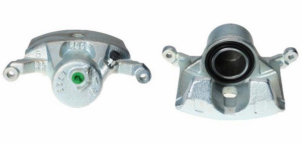 Bromsok, framaxel vänster, Bakom axeln Budweg caliper 343102 BUDWEG CALIPER