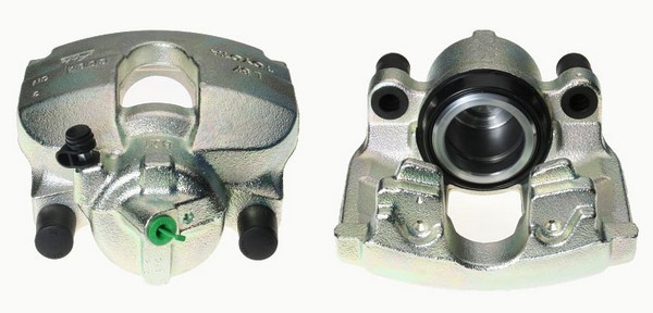 Bromsok, Framaxel, Framför axeln, Vänster Budweg caliper 343114 BUDWEG CALIPER