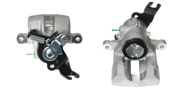 Bromsok, Bakaxel, Höger, Bakom axeln Budweg caliper 343117 BUDWEG CALIPER