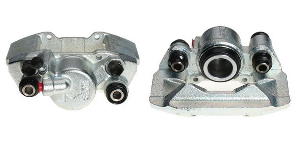 Bromsok, Bakaxel höger, Bakom axeln Budweg caliper 343127 BUDWEG CALIPER