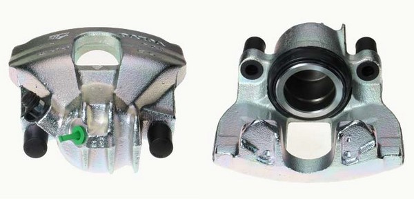 Bromsok, Framaxel, Framför axeln, Vänster Budweg caliper 343146 BUDWEG CALIPER