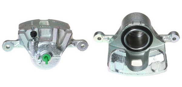 Bromsok, Framaxel, Framför axeln, Vänster Budweg caliper 343150 BUDWEG CALIPER