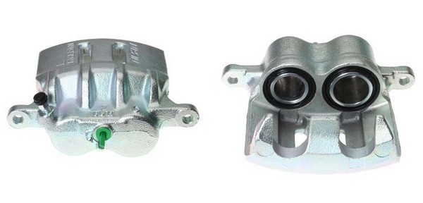 Bromsok, Framaxel, Framför axeln, Vänster Budweg caliper 343166 BUDWEG CALIPER