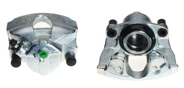 Bromsok, Framaxel, Framför axeln, Vänster Budweg caliper 343178 BUDWEG CALIPER