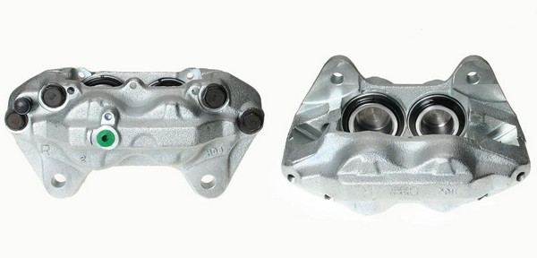 Bromsok, Framaxel, Höger, Bakom axeln Budweg caliper 343187 BUDWEG CALIPER