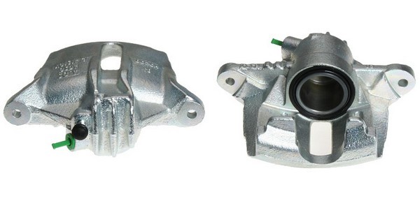 Bromsok, Framaxel, Framför axeln, Vänster Budweg caliper 343192 BUDWEG CALIPER