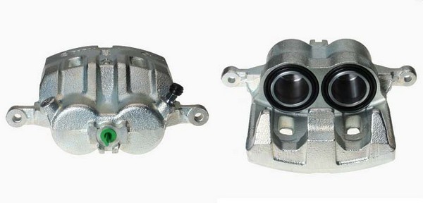 Bromsok, Framaxel, Framför axeln, Höger Budweg caliper 343201 BUDWEG CALIPER
