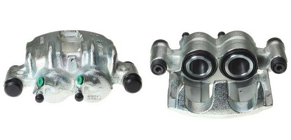 Bromsok, Framaxel, Framför axeln, Vänster Budweg caliper 343218 BUDWEG CALIPER