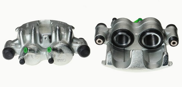 Bromsok, Framaxel, Framför axeln, Vänster Budweg caliper 343222 BUDWEG CALIPER
