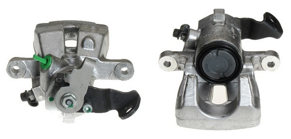 Bromsok, Bakaxel, Höger, Bakom axeln Budweg caliper 343239 BUDWEG CALIPER