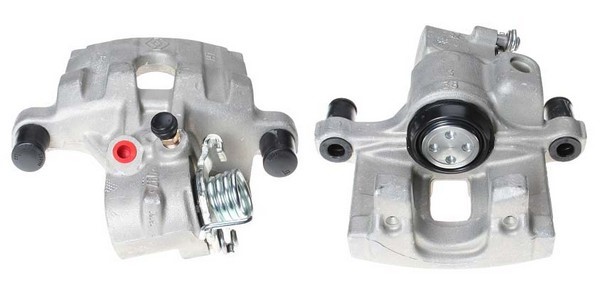 Bromsok, Bakaxel, Vänster, Bakom axeln Budweg caliper 343242 BUDWEG CALIPER