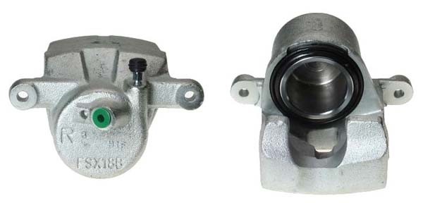 Bromsok, Framaxel, Framför axeln, Höger Budweg caliper 343255 BUDWEG CALIPER