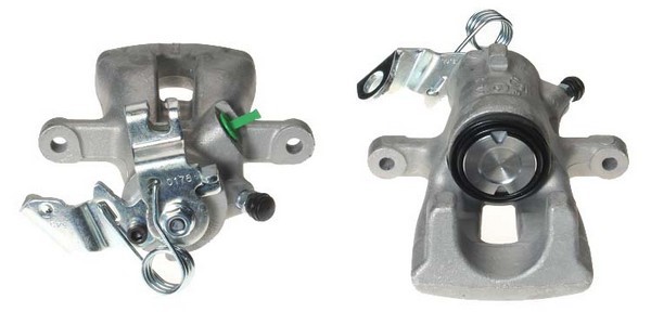 Bromsok, Bakaxel, Vänster, Bakom axeln Budweg caliper 343270 BUDWEG CALIPER