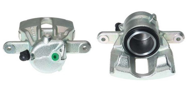 Bromsok, Framaxel, Framför axeln, Vänster Budweg caliper 343308 BUDWEG CALIPER