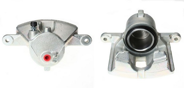Bromsok, Framaxel, Framför axeln, Vänster Budweg caliper 343310 BUDWEG CALIPER