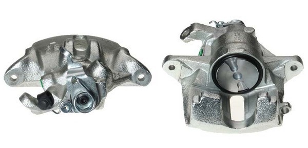 Bromsok, Framaxel, Framför axeln, Vänster Budweg caliper 343320 BUDWEG CALIPER