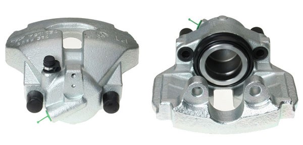 Bromsok, Framför axeln, framaxel vänster Budweg caliper 343326 BUDWEG CALIPER