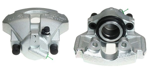Bromsok, Framför axeln, framaxel höger Budweg caliper 343327 BUDWEG CALIPER
